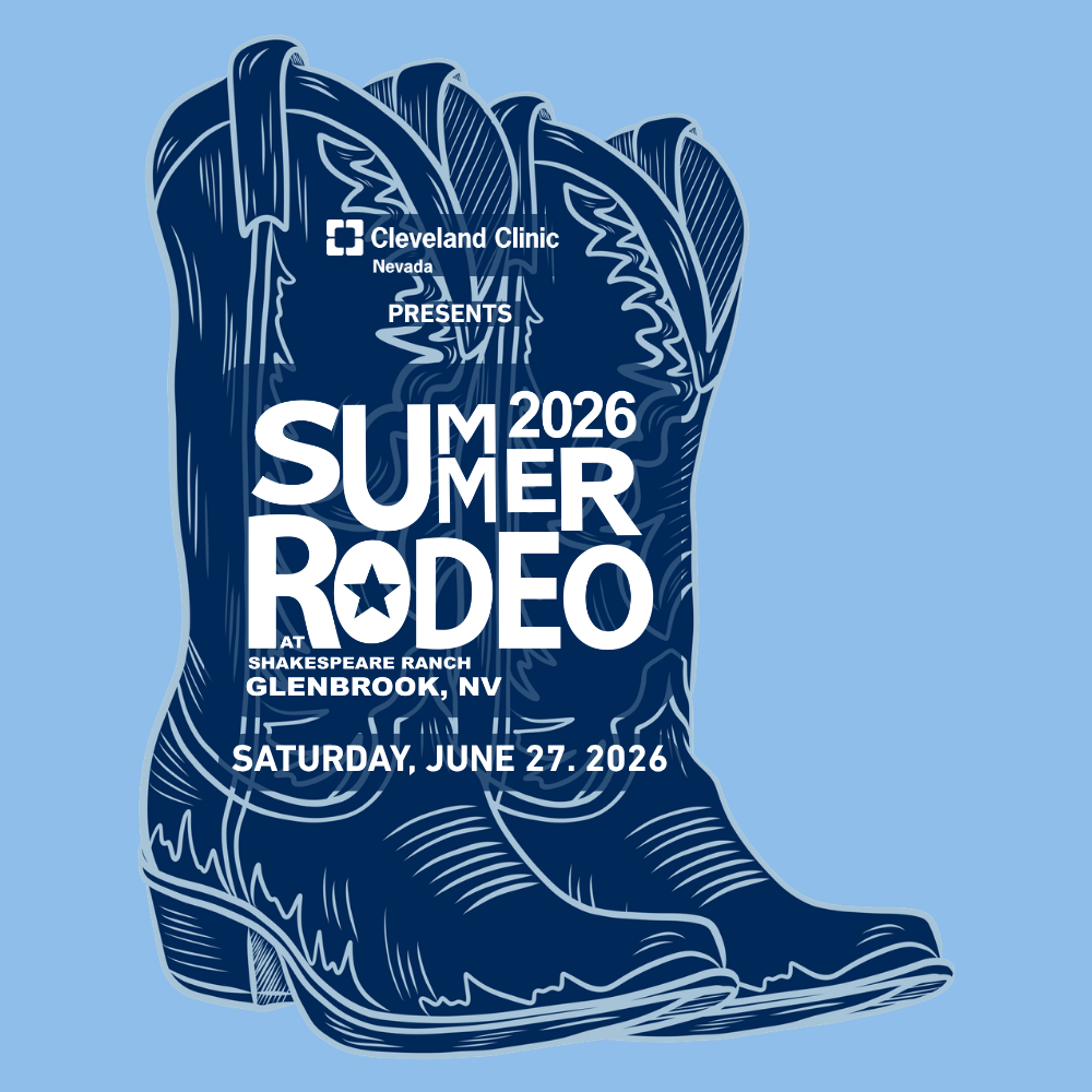 Cleveland Clinic Present Summer Rodeo 2026 at Shakespeare Ranch in Glenbrook, NV - Saturday, June 27, 2026.